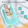 R for Rabbit Bubble Double Snowy Bath Tub with Ergonomic Sling - Green White
