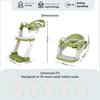 R For Rabbit Hilltop Trainer 2-in-1 Step Stool and Potty Seat for Kids with Adjustable Height