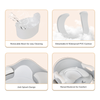 R For Rabbit Hilltop Step Stool and Potty Seat 2 in 1 Grey White
