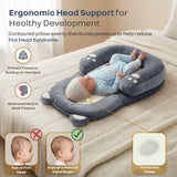 R For Rabbit Snuggy Teddy Baby Nest Lounger - 4 in 1
