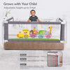 R for Rabbit Safari Bed Rail 200 cm Grey
