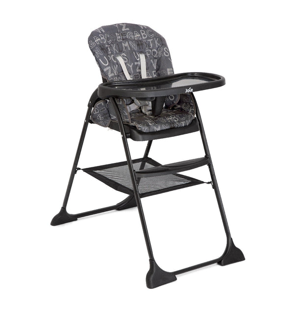 JoieMimzy Snacker Highrchair - ABC Charcoal