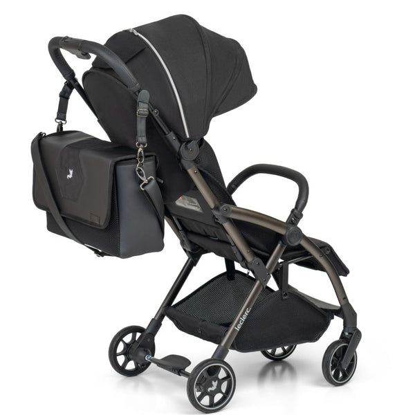 Leclerc Baby Diaper Bag Hexagon Carbon Black