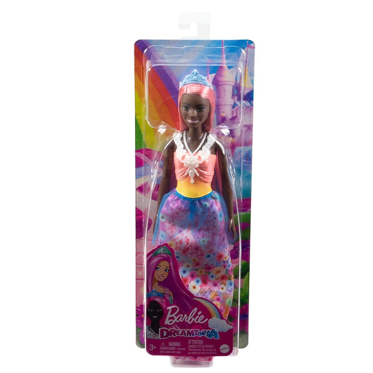 Barbie Dreamtopia Princess Doll with Light Pink Hair & Tiara