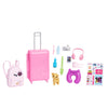 Barbie Malibu Travel Set with Puppy Doll