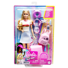 Barbie Malibu Travel Set with Puppy Doll