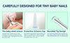 Hopop Baby Safety Nail Scissors with Rounded Head Blue
