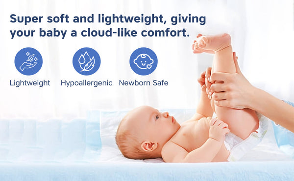 Hopop Soft & Gentle Baby Powder Puff