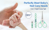 Hopop Safety Nail Care Set for Babies – Gentle & Easy Grooming Kit - GREEN