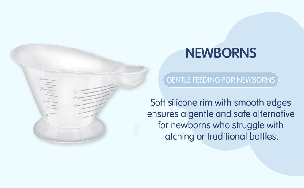 Hopop Boilable Reusable Baby Feeding Cup 35 ml Transparent
