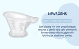 Hopop Boilable Reusable Baby Feeding Cup 35 ml Transparent