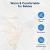 Hopop Baby Soft Fleece Hooded Wrapper Blanket - BIEGE