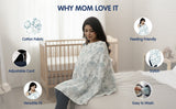 Hopop Multipurpose Breastfeeding, Car Seat & Stroller Cover - Assorted