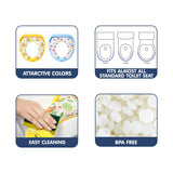 Hopop Cushioned Baby Toilet Training Seat with Handles - Ship
