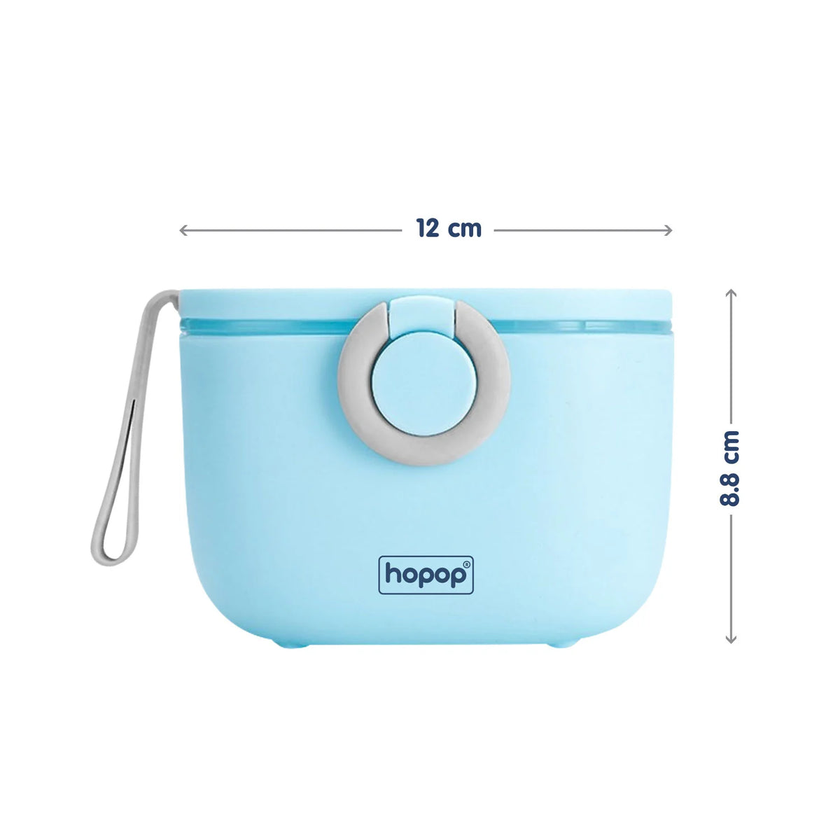 Hopop Milk Powder & Multi-Purpose Food Container 170 ml Blue
