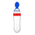 Hopop Soft Squeezy Silicone Spoon Food Feeder - Red