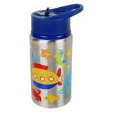 Hopop Non-Insulated Flip Top Spout Steel Sipper (530 Ml) - Under The Sea