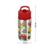 Hopop Non-Insulated Flip Top Spout Steel Sipper (530 Ml) - Space