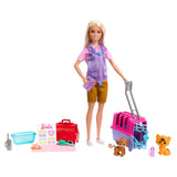 Barbie Animal Rescue & Recovery Playset with Doll & 2 Animals β HRG50