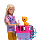 Barbie Animal Rescue & Recovery Playset with Doll & 2 Animals β HRG50
