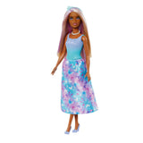 Barbie Royal Doll with Purple-Highlighted Hair & Accessories – HRR10