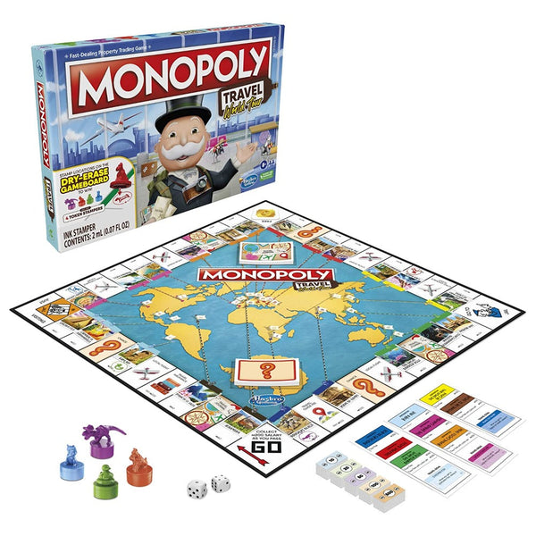 Hasbro Gaming Monopoly Travel World Tour