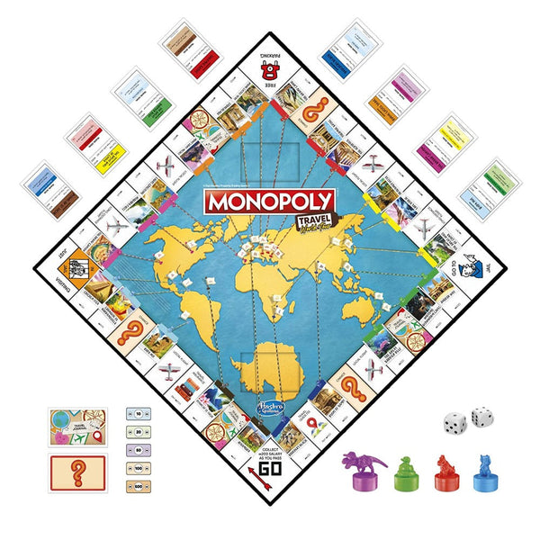 Hasbro Gaming Monopoly Travel World Tour