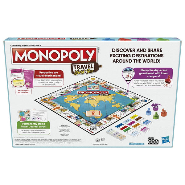 Hasbro Gaming Monopoly Travel World Tour