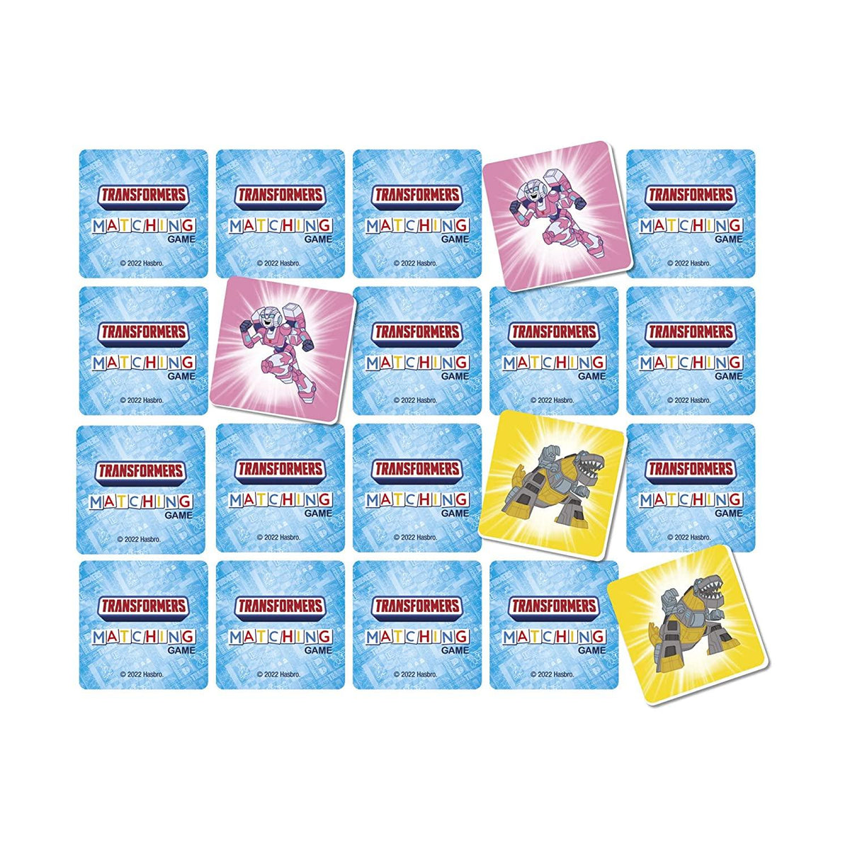 Hasbro Gaming Transformers Matching Memory Game 3Y+ Multicolor