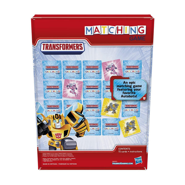 Hasbro Gaming Transformers Matching Game