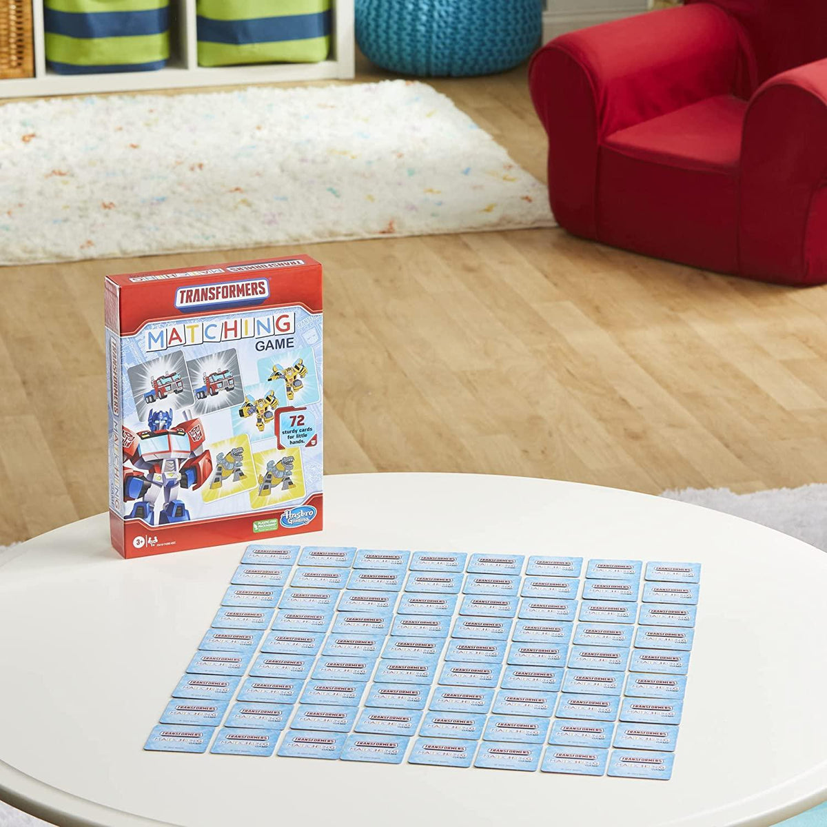 Hasbro Gaming Transformers Matching Memory Game 3Y+ Multicolor