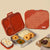 Basil Bento Quad+ Stainless Steel Lunchbox with Mini Box 1250 ml Tanjore Kolam