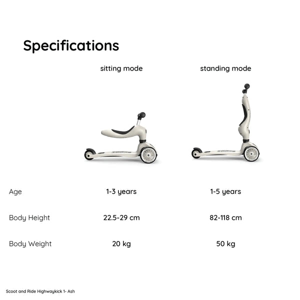 Scoot and Ride Highwaykick 1 - Ash