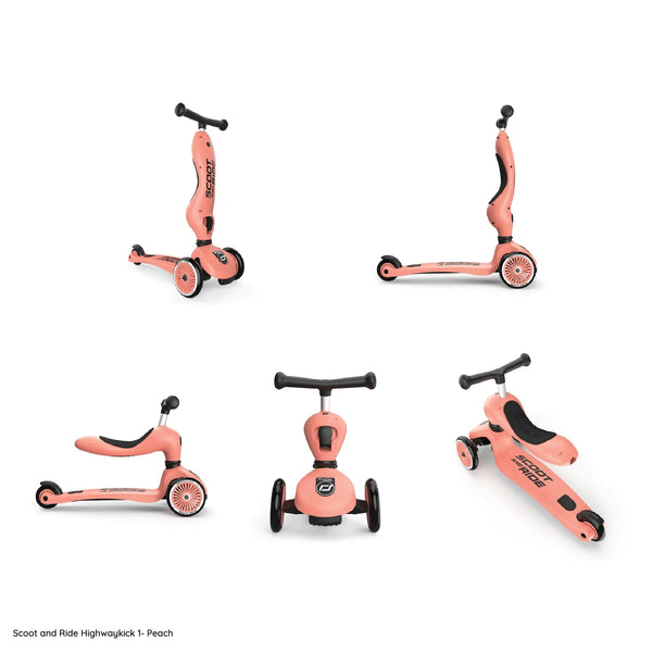 Scoot and Ride Highwaykick 1 - Peach