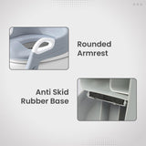 R For Rabbit Potty Step Stool Hilltop Grey White