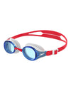 Speedo Hydropure Junior Kids Goggles - Red Blue