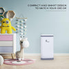 R For Rabbit Hygo Bin Portable Diaper Bin One Size Grey White