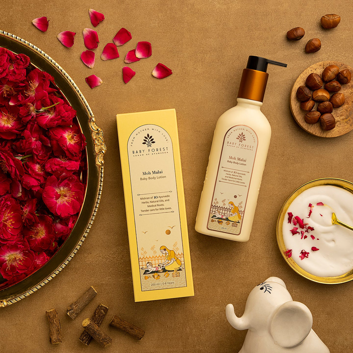 Baby Forest Moh Malai Baby Body Lotion – 200 ml