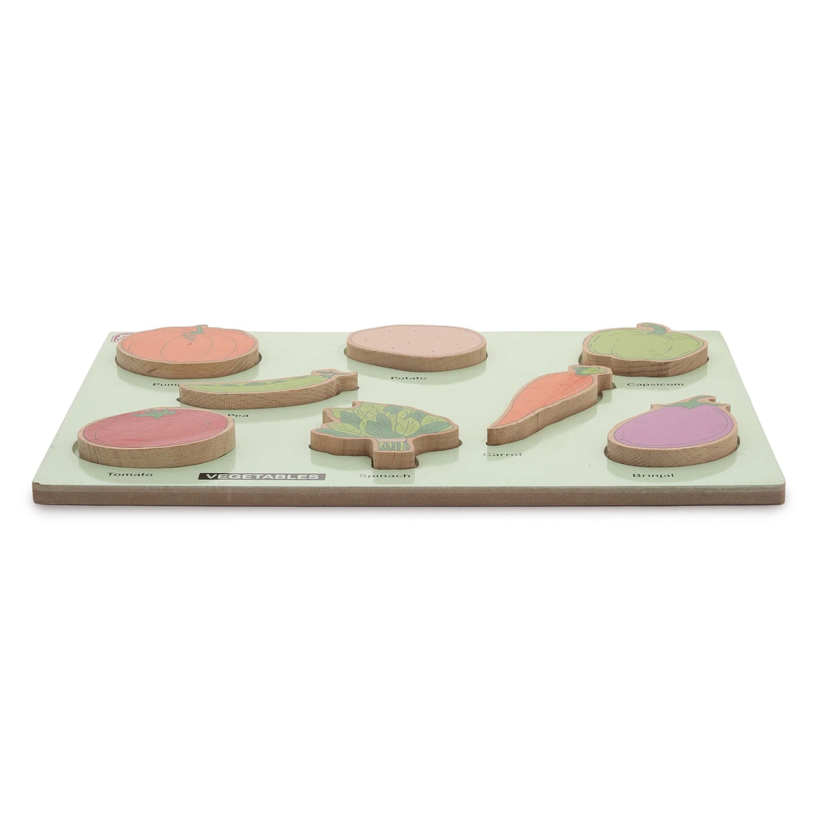 Hilife Vegetable Raised Puzzle One Size Multicolor