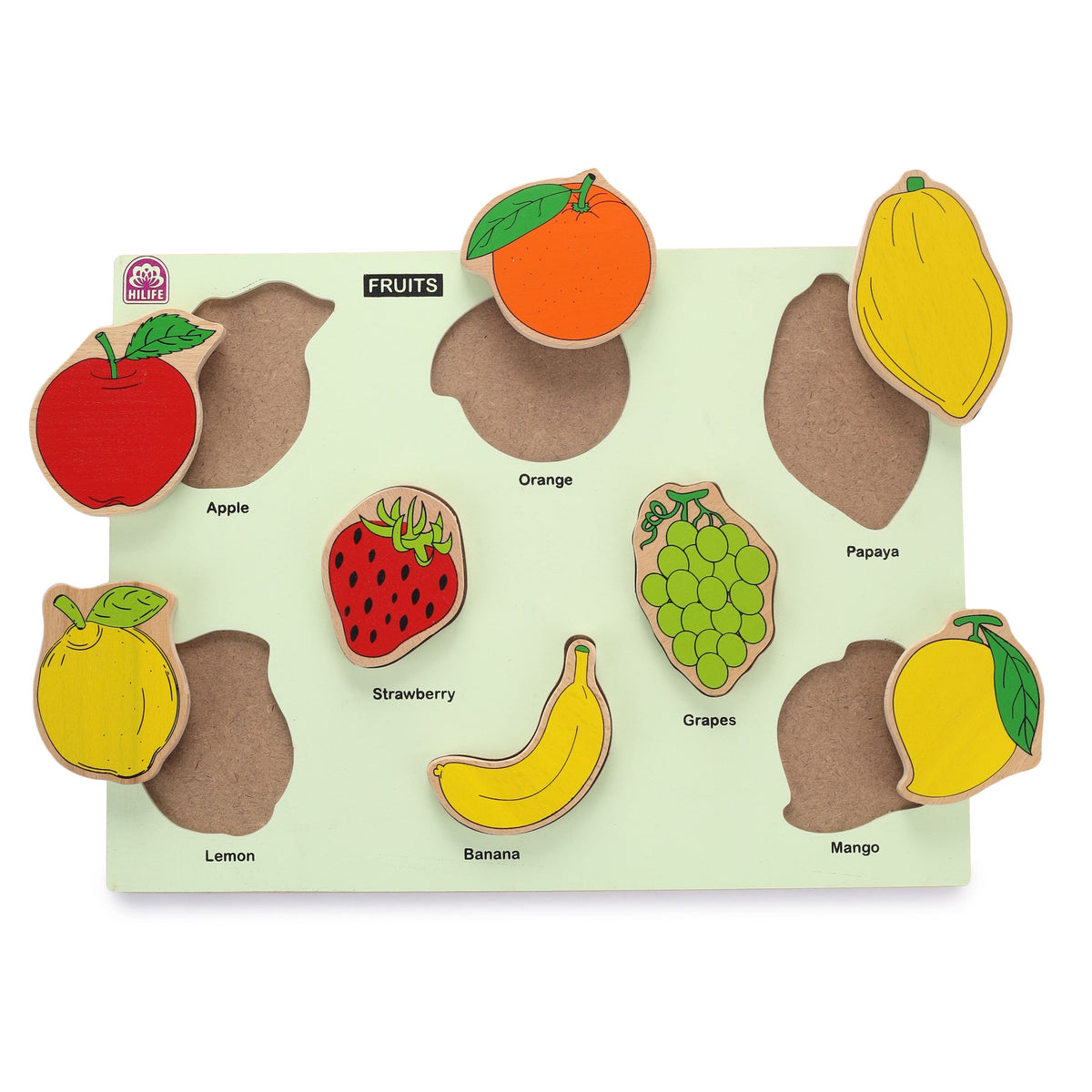 HiLife Fruit Raised Puzzle