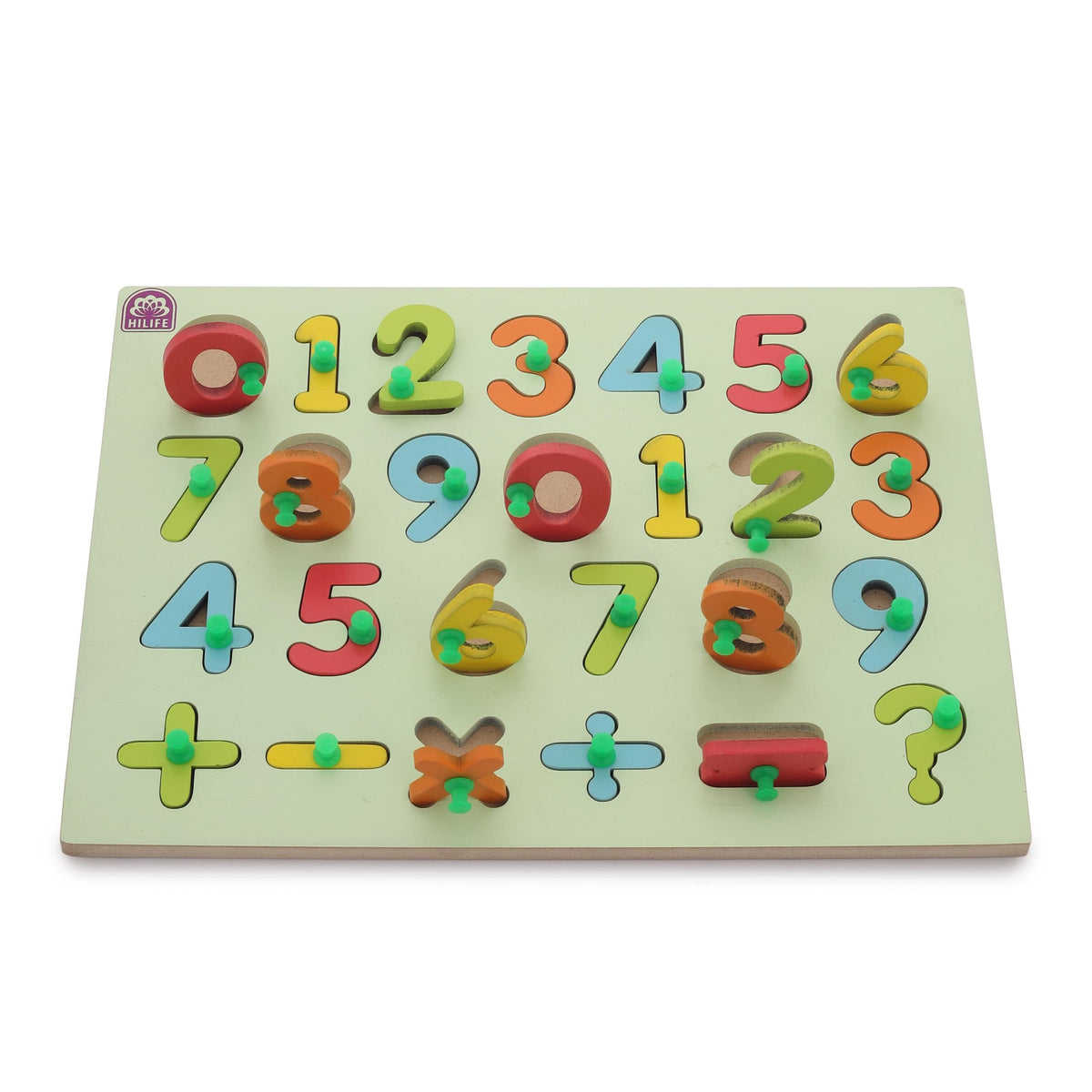 HiLife Number knobbed puzzle
