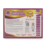 Hilife Educational Wooden Puzzle Board Bird 30 x 22.2 x 1.8 cm Multicolor