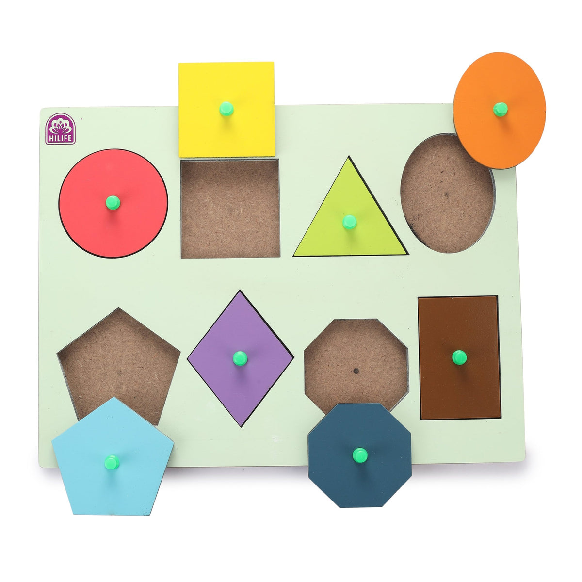 Hilife Shape knobbed puzzle