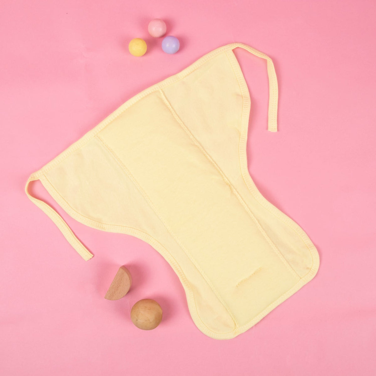 Tiny Care Solid ready to wear interlock baby nappy (Pack of 5) SMALL SIZE