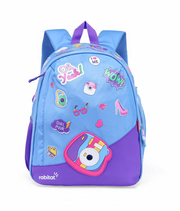 Rabitat Smash Big Kid School Bags, 4-8Yrs 14 Inches School Bag - Diva