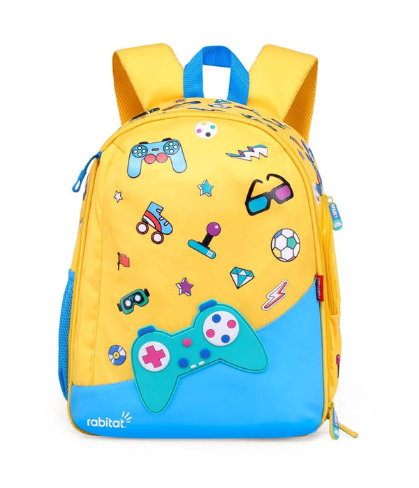 Rabitat Smash Big Kid School Bags, 4-8Yrs 14 Inches School Bag - Sparky