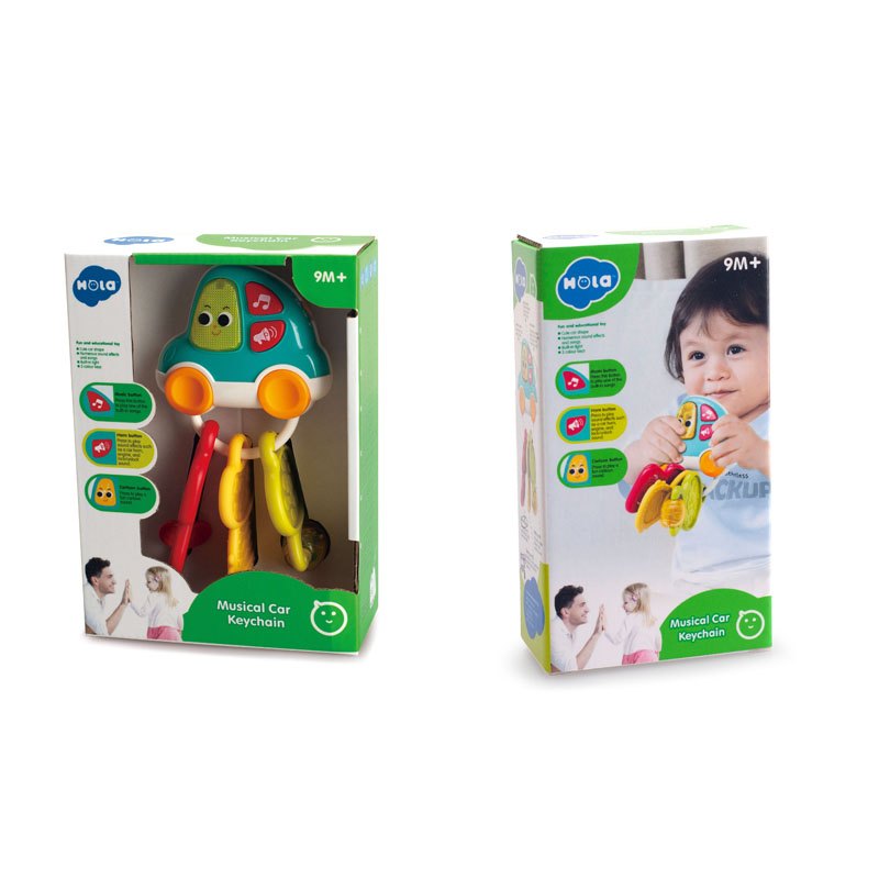 Hola Musical Car Keychain 9M+ 8996E