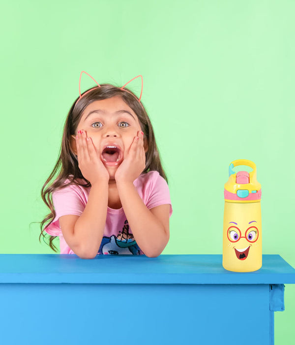 Rabitat Snap Lock Sipper Bottle - Sizzle