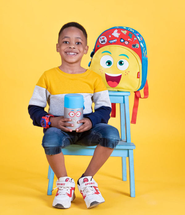 Rabitat Smash Pre -School Bags, 2-6Yrs 12 Inches School Bag - Mad Eye