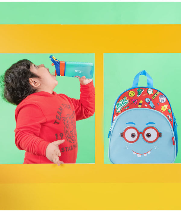 Rabitat Smash Pre -School Bags, 2-6Yrs 12 Inches School Bag - Shyguy